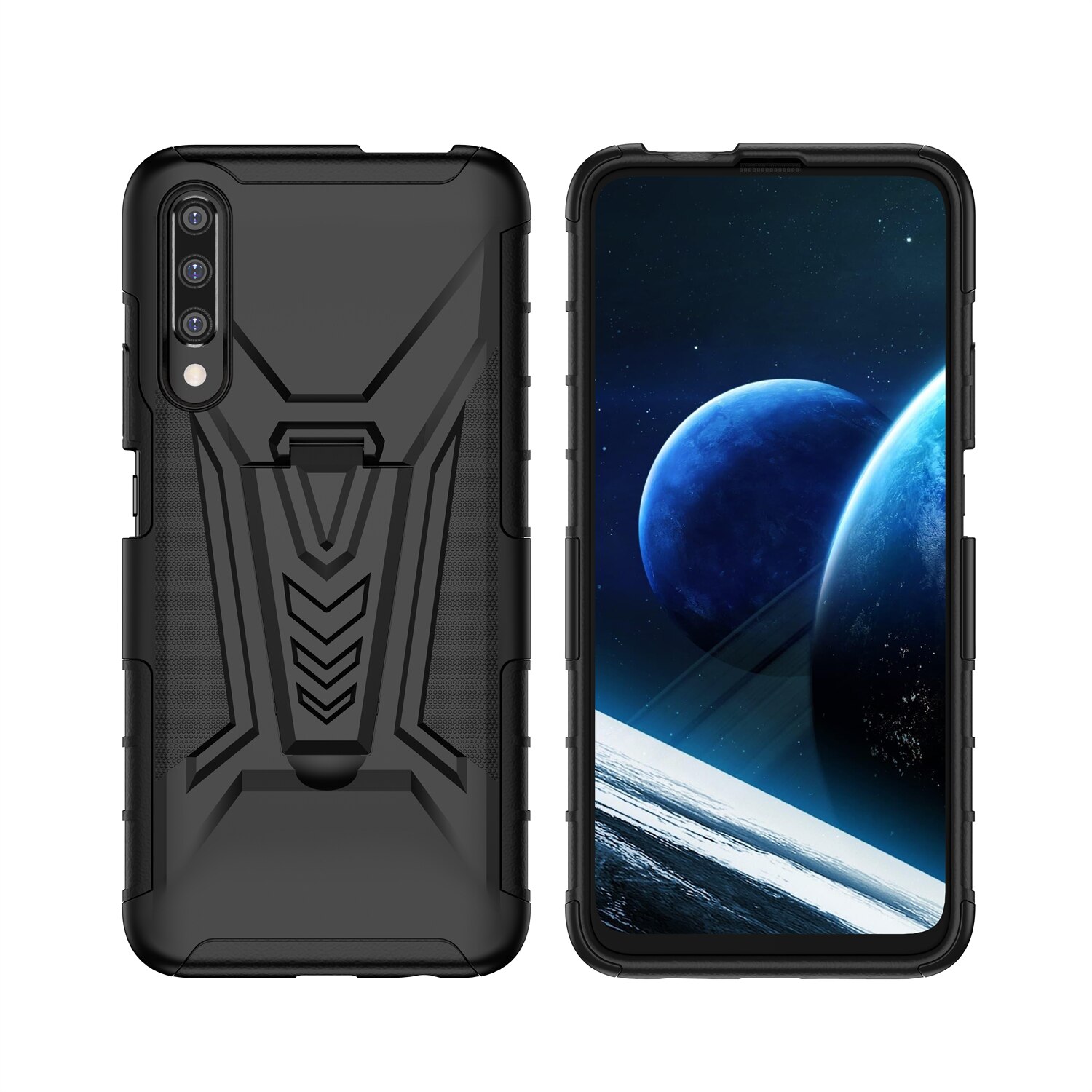 Wytrzymały, odporny na wstrząsy futerał na pasek do Xiaomi Redmi 9 9A 9C 9T uwaga 7 8 9 10 9s Pro Max Poco M3 pokrowiec na futerał