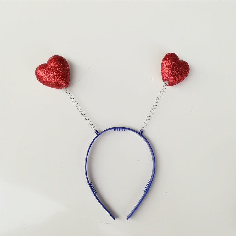 Diadema Antena Tubbie Tamaño Único En Rojo, Accesorio De Disfraz Para Fiestas Y Carnaval Desde 1980