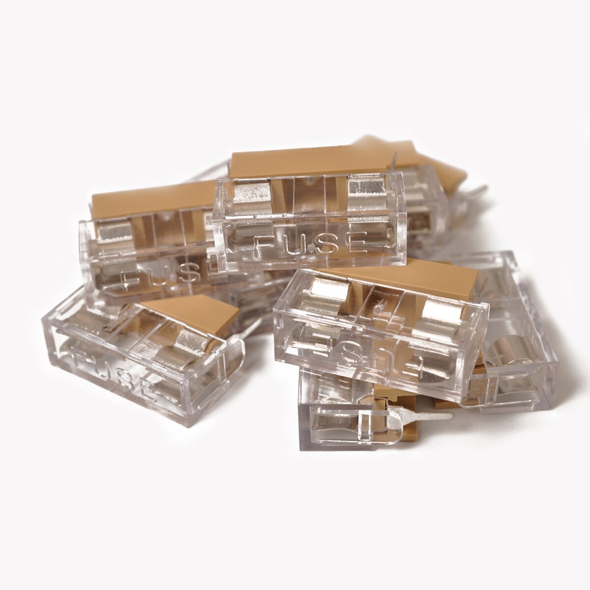 10PCS/ 250V 6A 5*20mm Fuse PCB Mount Mounting Box Case Car Glass Fuse Holder Case Cover