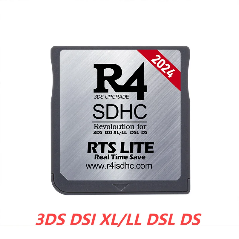 adaptador R4 SDHC, tarjetas de memoria Pro, tarjeta de grabación de videojuegos R4I SDHC, Flashcard 3DS DSI XL/LL DSL DS RTS LIFE, tarjeta Com de juego: Blanco