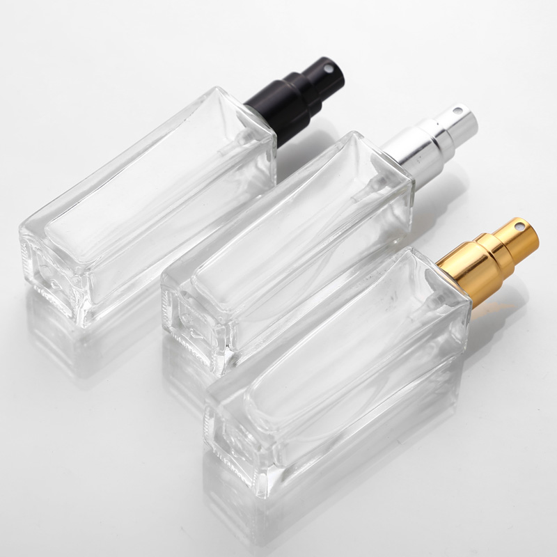 10 stks/partij 20ml clear Glas Lege Parfumflesjes Verstuiver Spray Hervulbare Fles Spray Scent Case met Travel Size Draagbare