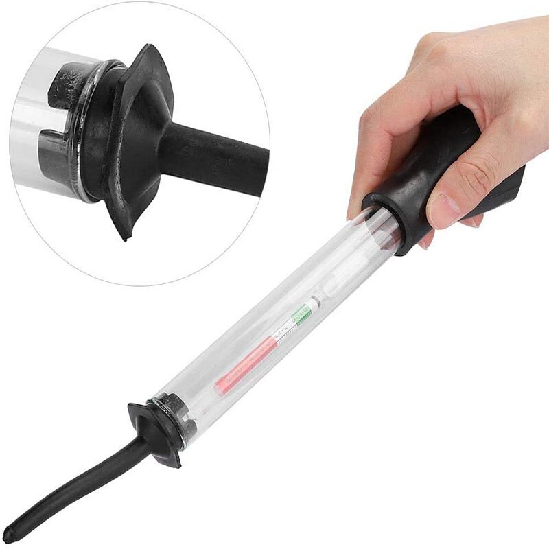 Hidrómetro de batería de electrolito para coche, Medidor de densidad electrohidráulico de dectección rápida, herramienta de ácido de prueba