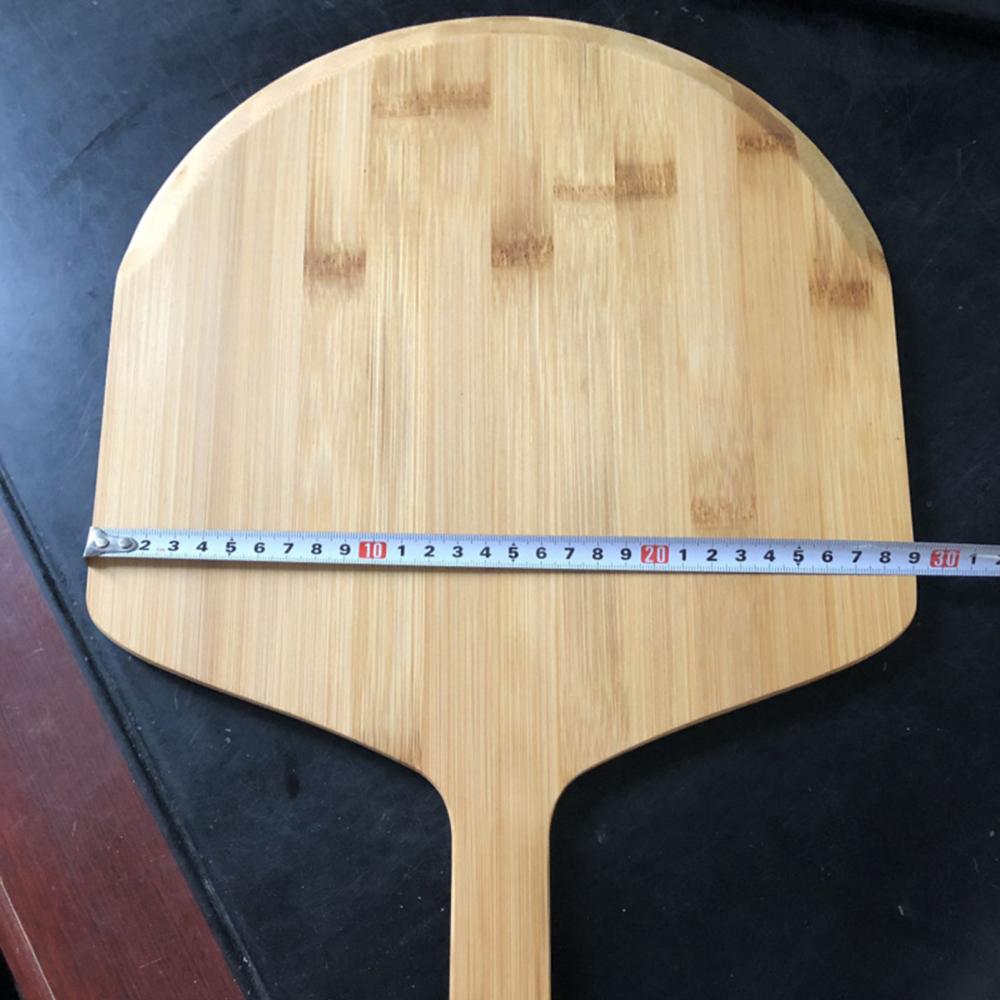 40% Sales! 12 Inch Natuurlijke Bamboe Pizza Schil Board Keuken Bakken Levert Met Handvat