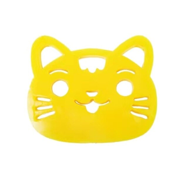 Pet Hair Remover Laundry Lint Catcher Washing Machine Hair Catcher Reusable Dog Hair Remover for Laundry Dog Hair Catcher: yellow cat