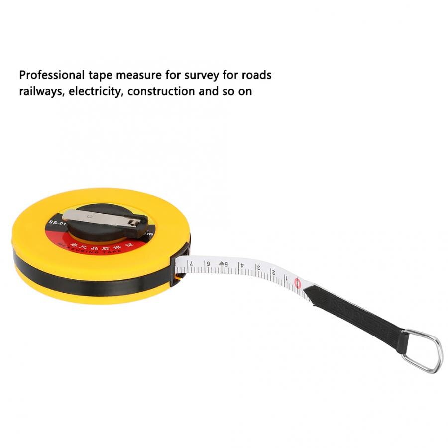 4 Types Site Measurement Fiberglass Tape Measure Soft Rulers Building Surveying Measuring Tool