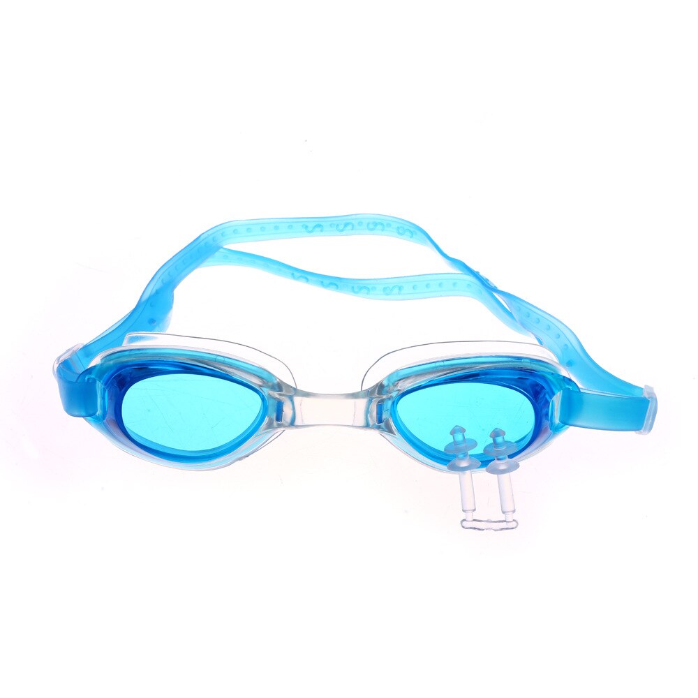 Gafas de natación para niños y adolescentes, lentes de natación transparentes, antivaho, a prueba de fugas, YS-BUY: lake blue