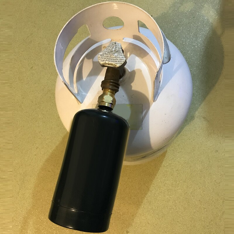 Propane Refill Adapter Universal Camping Gas Burner Brass Coleman Stove Naturehike Propane Cylinder Tank Outdoor Camping Tool