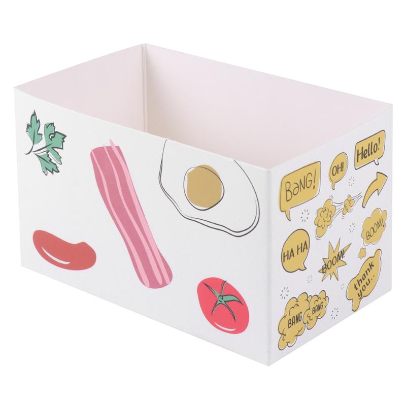 20PCS Food Packaging Boxes Sandwich Boxes for Breakfast