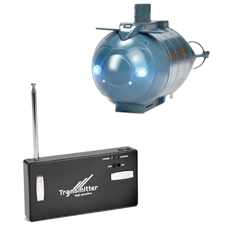 Mini Remote Control Submarine Wireless Remote Control Submarine Remote Control Boat Toy Remote Control Unmanned Lifeboat Simul: Default Title