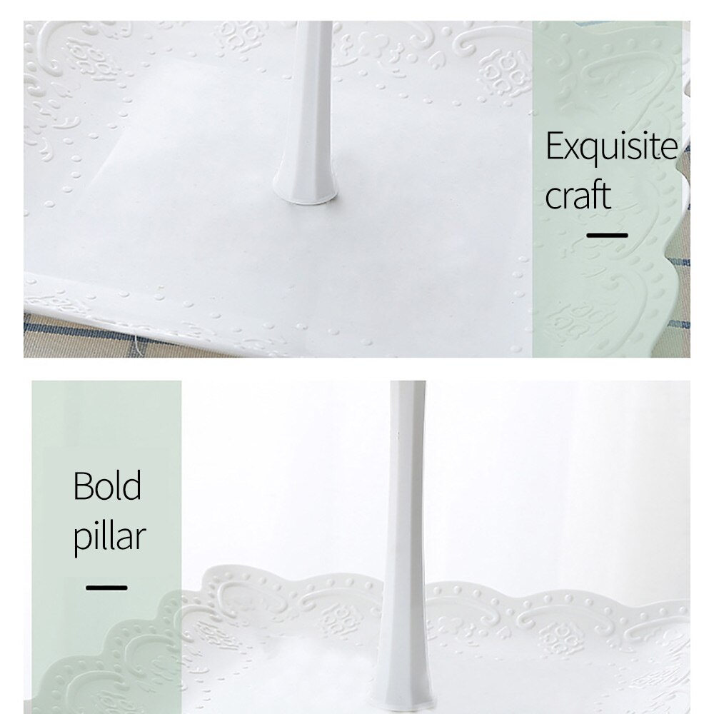 Cake Stand 3 Tiers Sweets Candy Cupcake Tray Wedding Party Cake Display Stand