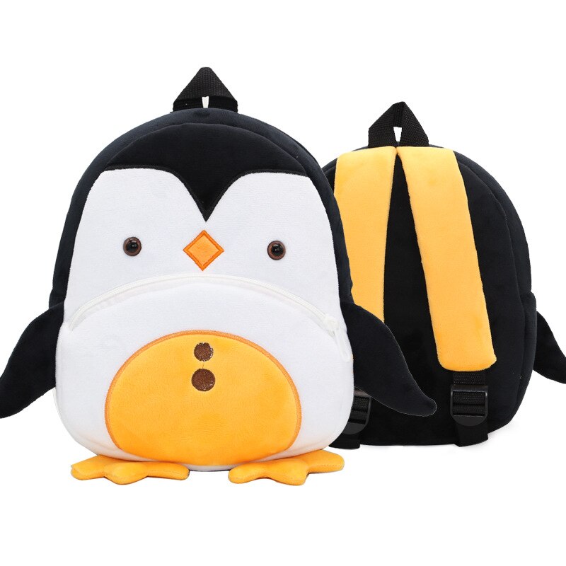 Winmax Kleinkind Krabben freundlicher Schul freundlicher Ebene Rucksack Kindergarten Mädchen Nette Karikatur Schule Taschen für Jungen mochila escolar: Pinguin