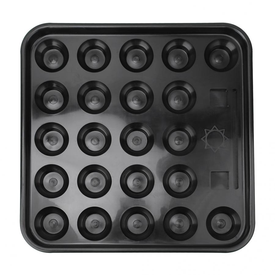 Billiards Tray Plastic Durable Snooker Pool Table Storage Holder 22 Ball Tray Box Billiards Supplies Accessories