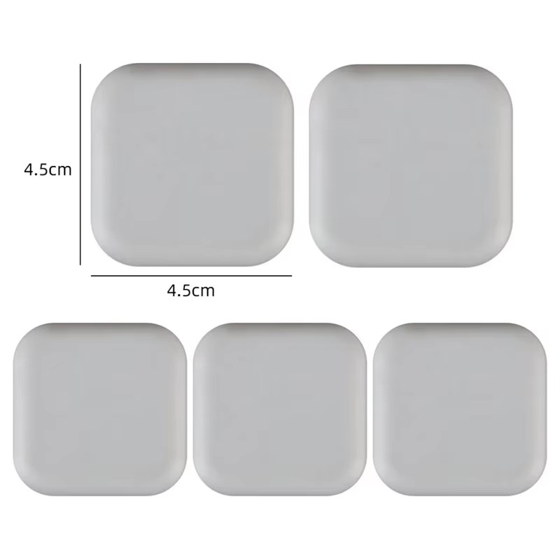 Butoir de Porte Anti-collision, poignée en Silicone, pare-chocs auto-adhésif, silencieux, Anti-choc, protection murale pour l'amélioration de l'habitat: M / YELLOW