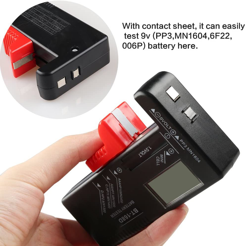 Testeur de batterie numérique BT-168 Pro BT-168D BT-168, écran LCD C D N AA AAA 9V 1.5V, détecteur de capacité de pile bouton