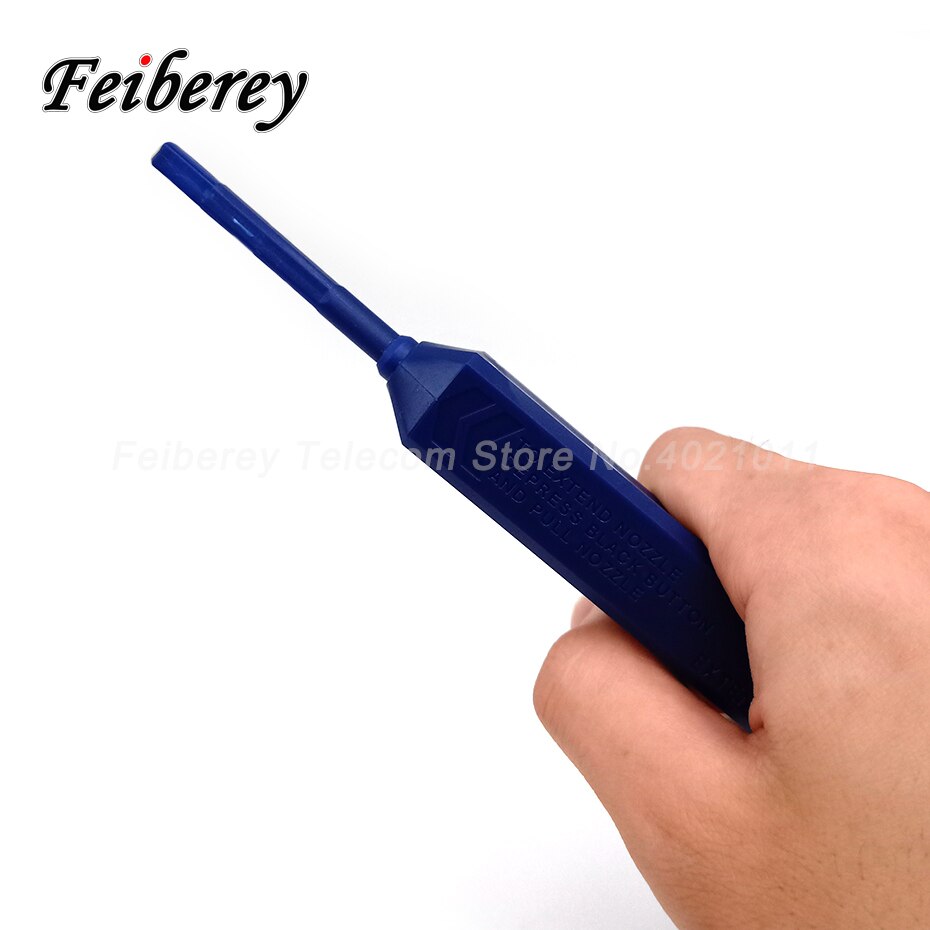 Ftth Glasvezel Pen Tool 2.5Mm Lc Mu 1.25Mm Sc Fc St Connector Optic Smart Cleaner