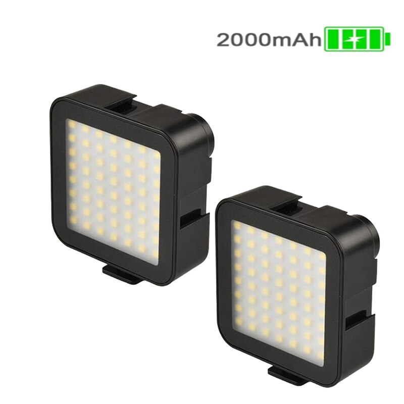 Portable Rechargeable Fill Light Photography Camera Lighting Extension Light LED Video Camera Light For Vlog Fill Light Live