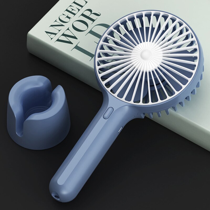 COSTWAY Draagbare Hand Ventilator Usb Oplaadbare Handheld Mini Fan Ventilator Ventilatie ventilateur ventilador portatil wentylator