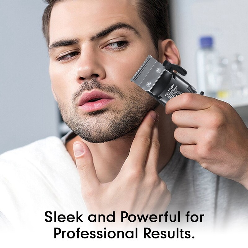 Vgr V-095 kit clippers de cabelo recarregável aparador de corte de cabelo clipper barba aparador de cabelo para homens e mulheres plugue da ue