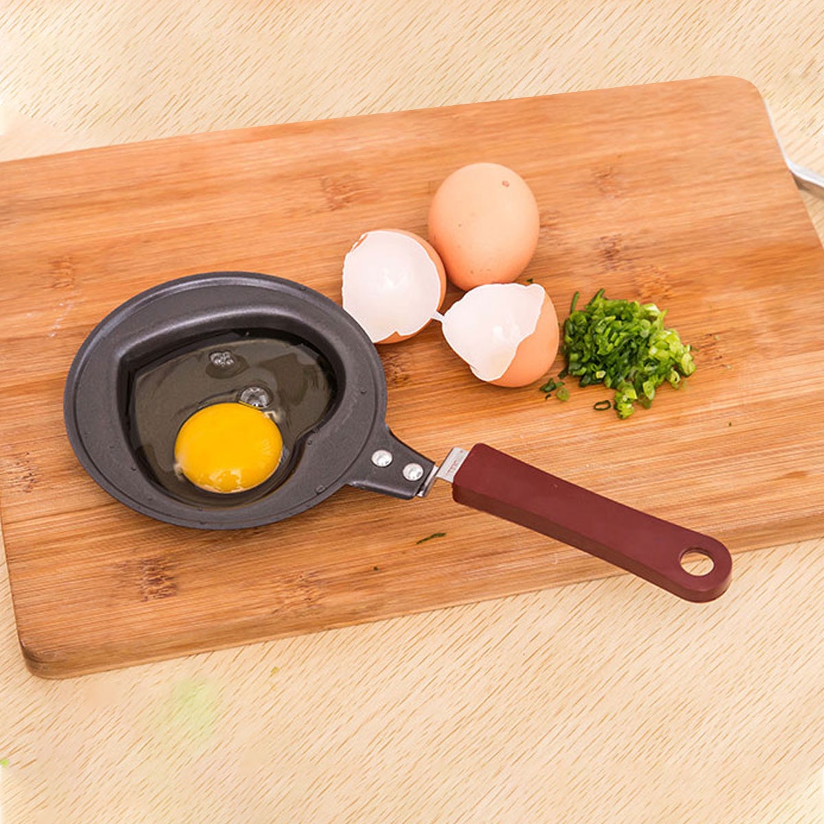 2 Stuks Mini Omelet Pan Anti-aanbak Ontbijt Pan Cartoon Ei Koekenpan Mini Koken Pan Voor Gebakken Eieren En Maken pannenkoek (Gemengde