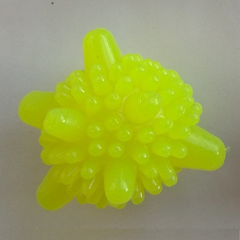 Reusable Magic Laundry Balls Rubber Washing Ball Clothes Care Household Merchandise Home & Living Cleaning Products: Yellow
