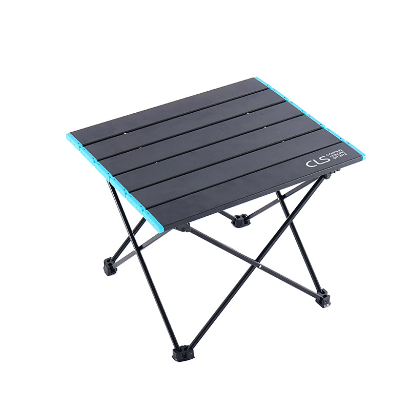 Bærbart udendørs foldebord mini ultralet aluminiumslegering sammenklappeligt skrivebord til grillcamping: Default Title