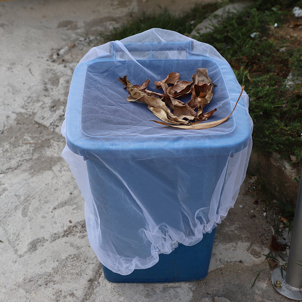 Mesh Cover Net for Outdoor Garden Rain Barrels Water Collection Buckets Tank Rain Harvesting Accessories Protector