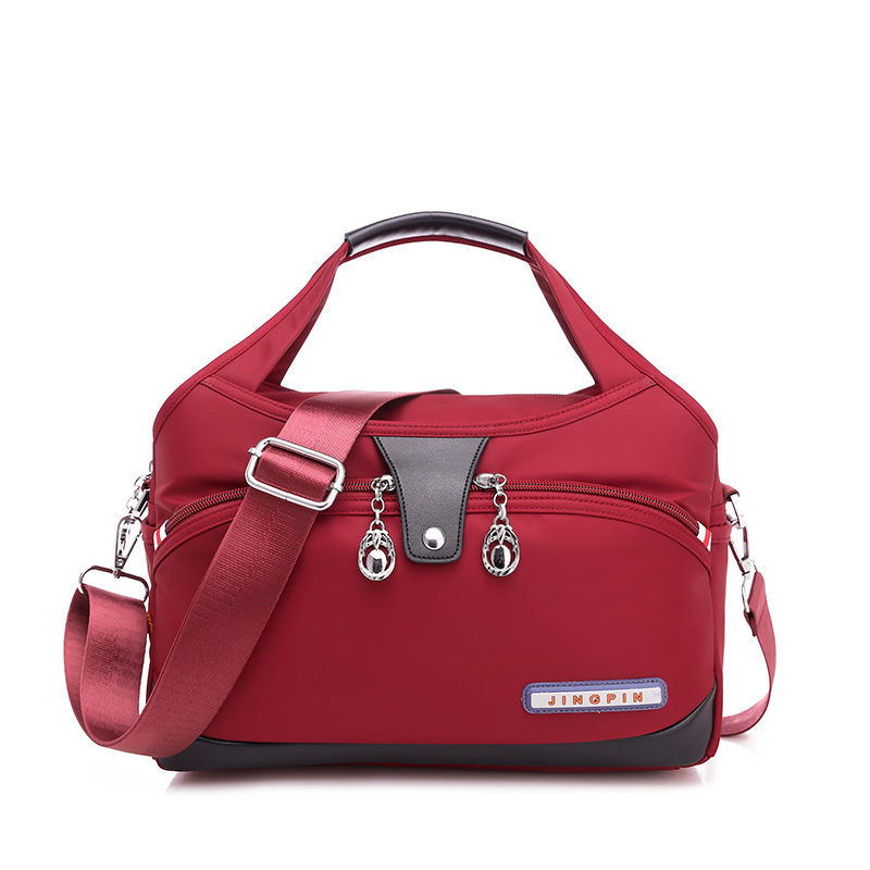 De Nylon, grande, bolsas de mensajero para mujeres, bolsos de las señoras hembra impermeable hombro bolsas de de bolsas para las mujeres: Red