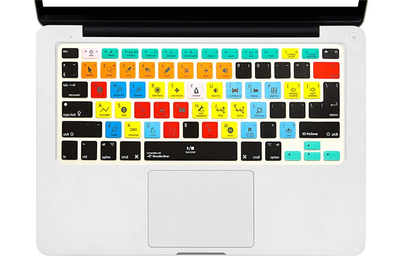 Ableton-funda de teclado para Macbook Pro, accesorio para teclado de acceso rápido, para Macbook Pro Air Retina 13 15 17 antes de: Studio One