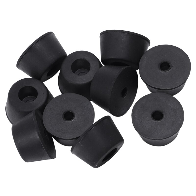 10 Pcs 21X12 Mm Conische Verzonken Voet Voeten Rubber Buffer Materiaal: Rubber: Default Title