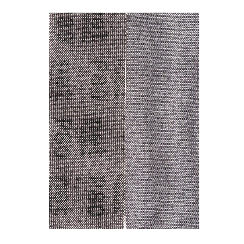 Discos de lijado de malla antipolvo para coche, lija abrasiva de bucle de gancho seco de 125x70mm, grano 80-320 para pulido de vidrio y madera: 80 Grit
