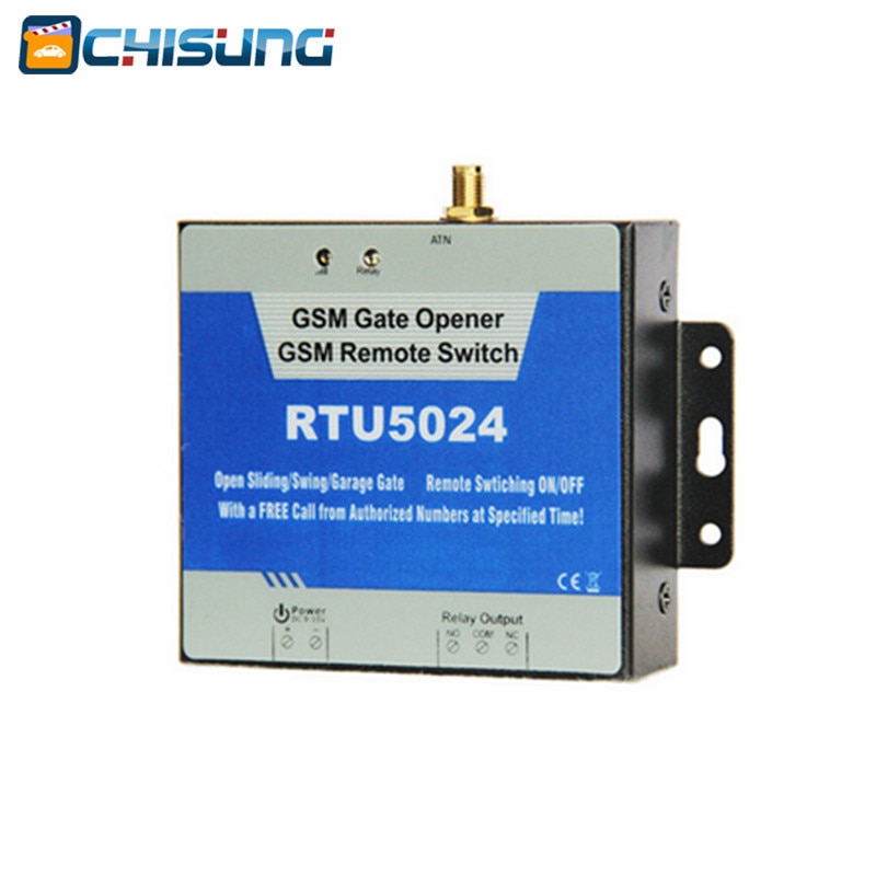 RTU5024 GSM Gate Opener Relais Schakelaar Afstandsbediening Toegang Draadloze Deuropener Door Gratis Call
