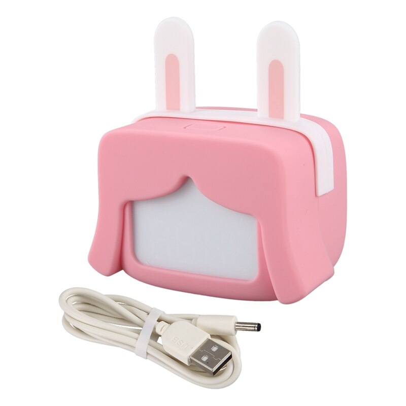 Cartoon Alarm Clock Children's Small Alarm Clock Bedroom Bedside Smart Luminous Electronic Clock