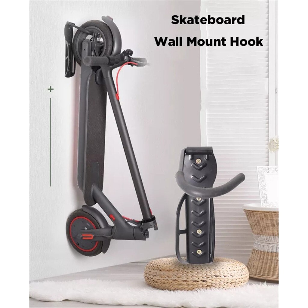 Colgador de montaje en pared para patinete eléctrico, soporte de montaje en pared para Xiaomi M365/Pro, Ninebot ES1 ES2