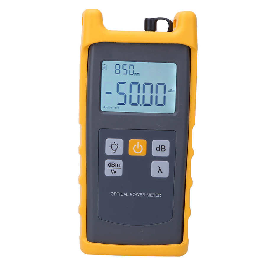 Wattmeter JW3218C-US Mini Hoge Nauwkeurigheid Optische Power Meter Glasvezelkabel Tester Tool 800-1700nm
