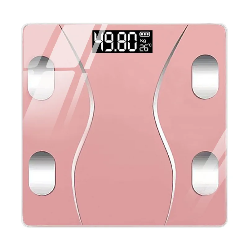 USB Electronic Scale Intelligent Weighing Scale Small Cute Electronic Weighing Adult Precision Human Scale Weighing Scale