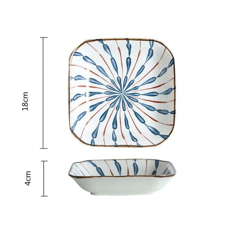 Keramische Kommen Voor Soep Salade Rijst Pasta Nordic Stijl Servies Plaat Pak Voor Diner Yoghurt Dessert Poki Voedsel Schotel Granen kom: C-7inch
