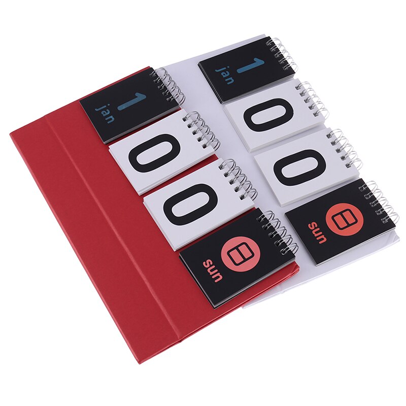 Daily Planner Desk Desktop Calendar Office Planning Organizer Perpetual Calendar