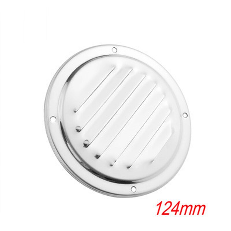 Stainless Steel 316 Boat Marine Round Air Vent Louver Vent Grille Ventilation Louvered Ventilator Grill Cover