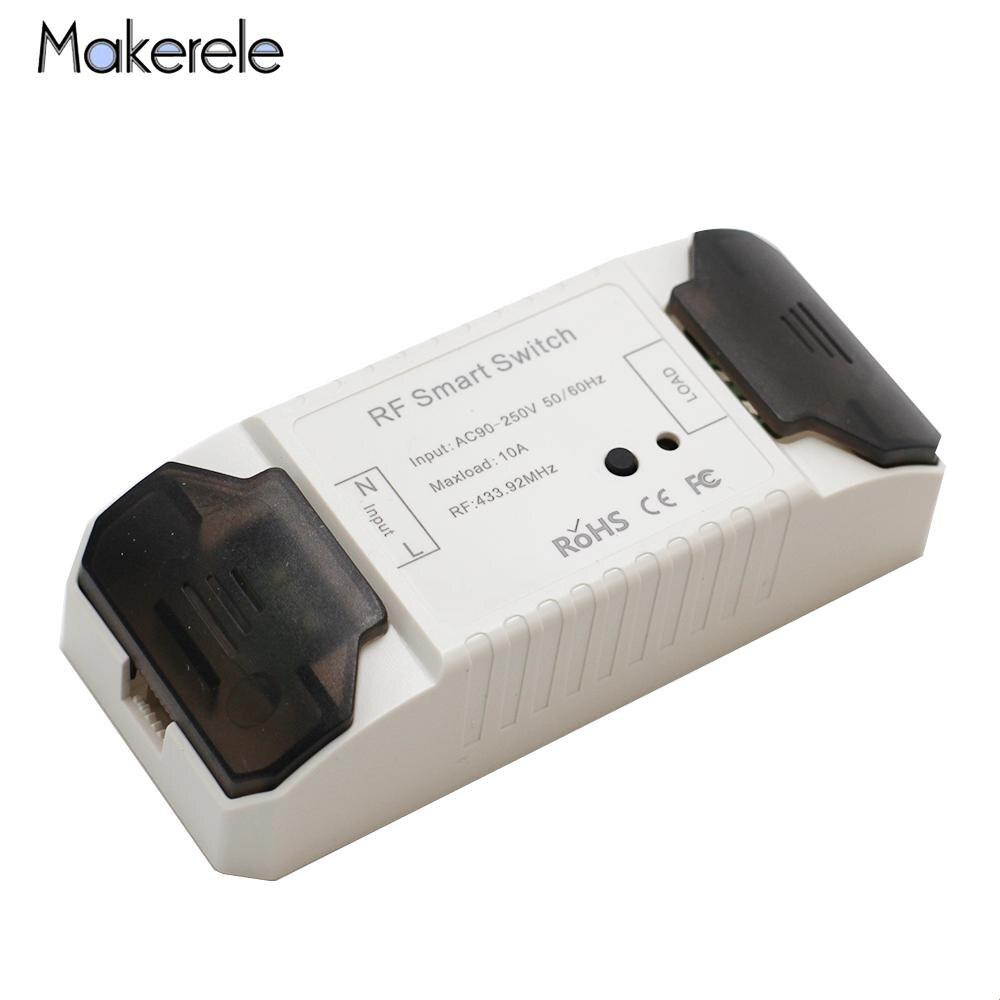 Diy Wifi Schakelaar Wi-fi/Rf Smart Home Draadloze Afstandsbediening Wifi Schakelaar Automatisering Module Timer Smart Breaker