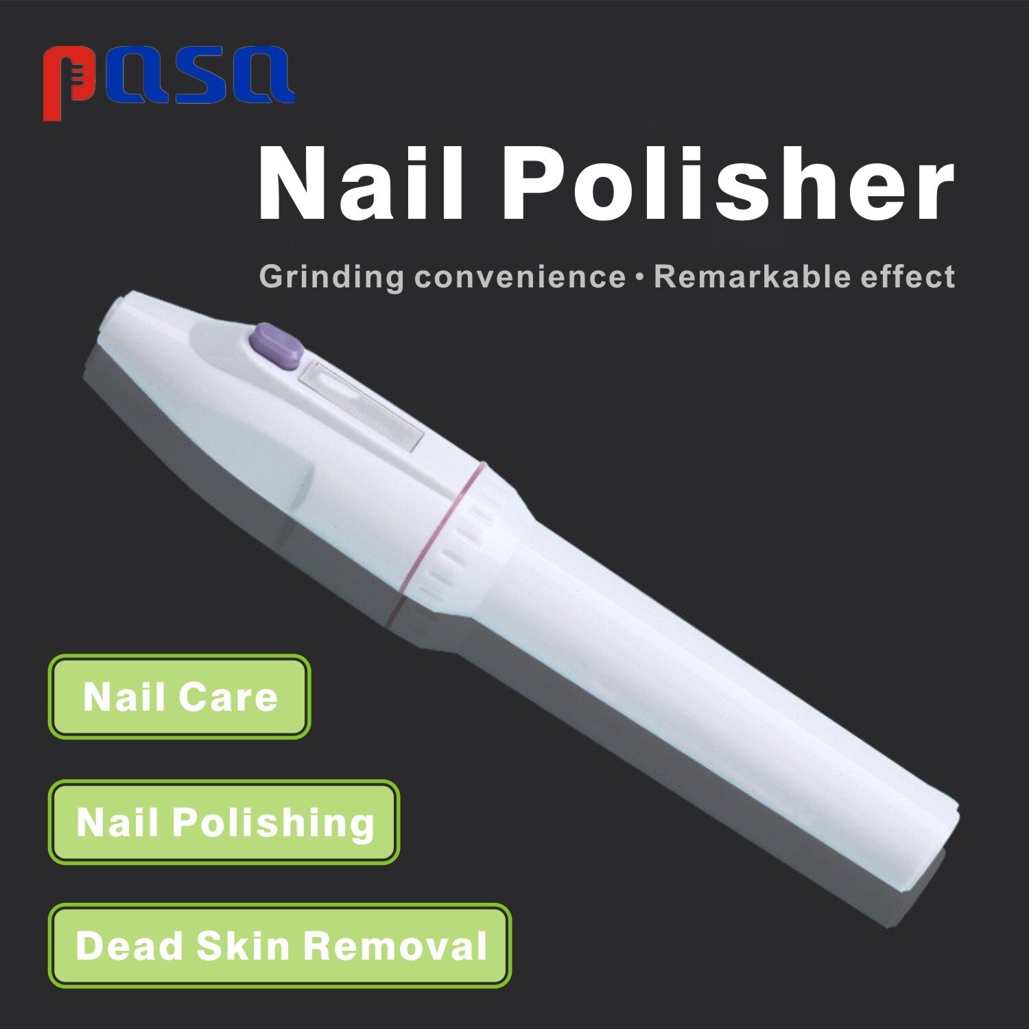 Máquina pulidora eléctrica para uñas, equipo de arte para callos, manicura y pedicura, herramienta pulidora para tallar y pulir, 5 brocas