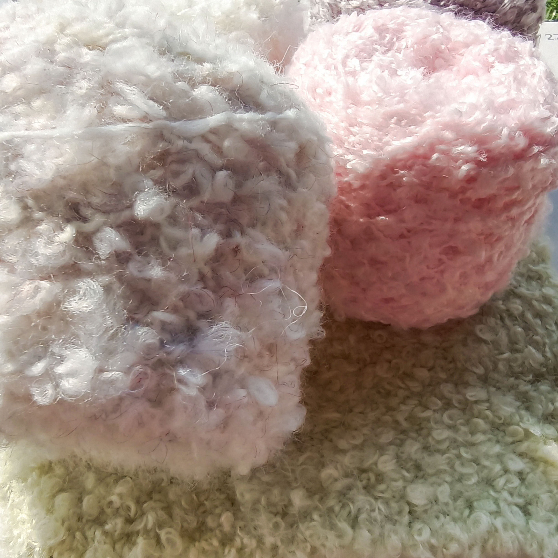 50g Wool Loop Yarn Mohair Yarn Ball Handmade Diy Crochet Doll Scarf Sweater