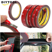 3M Strong Permanent Acrylic Foam Double-Sided Adhesive Glue Tape Super Sticky With Red Liner 6/8/10/12/15/20 mm