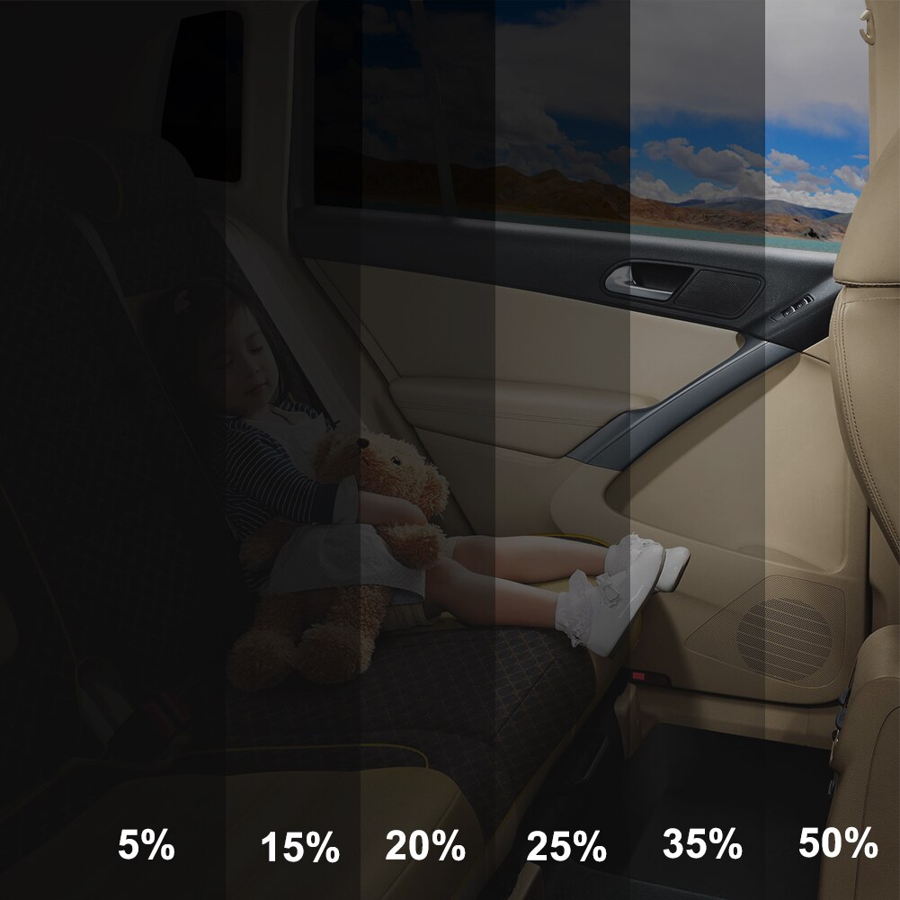 100oder300x50cmBlack Auto Fenster Folien Tönung Tönung Film rollen Auto Auto Heimat Fenster Solar- UV ProtectorSticker Anti Schnee kratzer: 15 Prozent 300x50