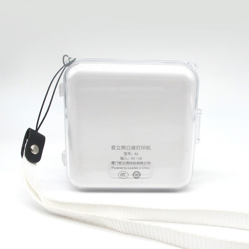 Gjennomsiktig pc-materiale beskyttende deksel bag reiselomme bæreveske til peripage papir fotoskriver