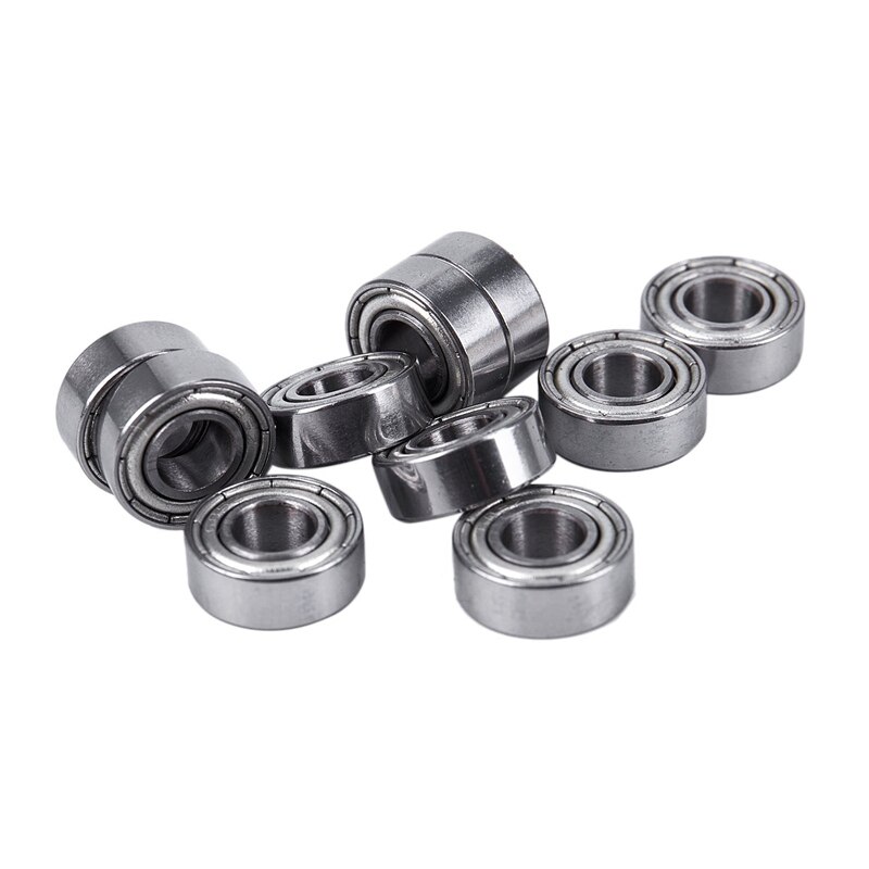 10 Pack - MF105-ZZ (5 x 10 x 4 mm) Flanged Ball Bearing