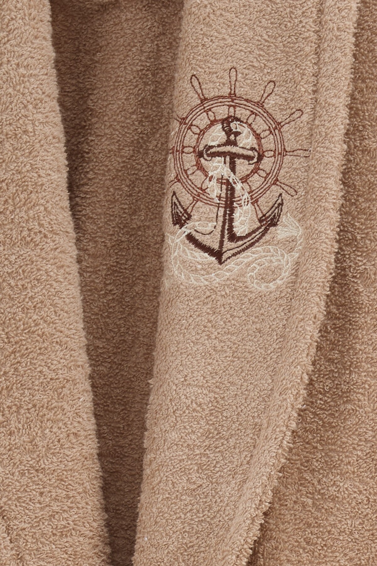 ÖZENEV Gredel 2 Piece Male Bathrobe Set Coffee TBS-OZENEV-COFFEE M AND L SIZE TURK TOWEL BATHS MEN WOMEN HIGH can WATER ABSORBENT