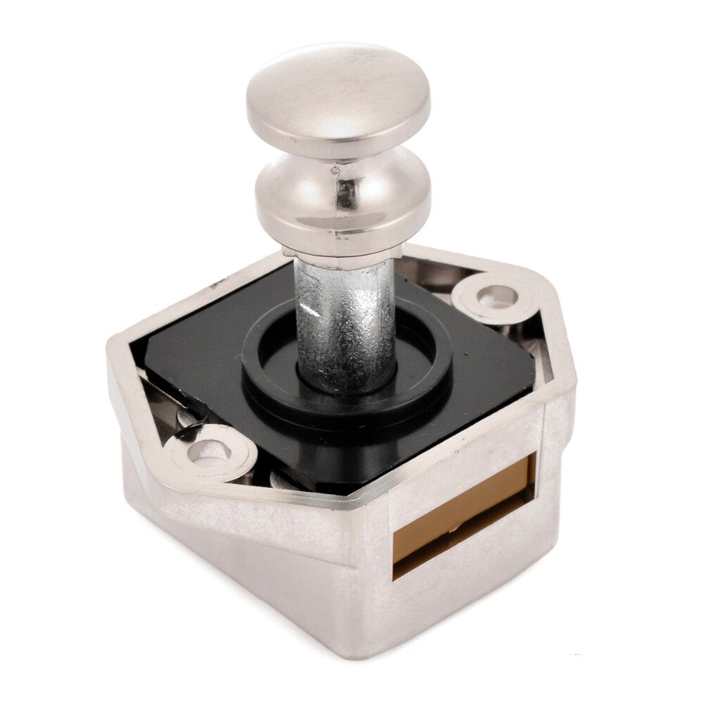 Mini Push Button Schublade Schloss Mayitr Caravan Wohnmobil Lock Schrank Tür Fangen Schloss Hardware Werkzeuge