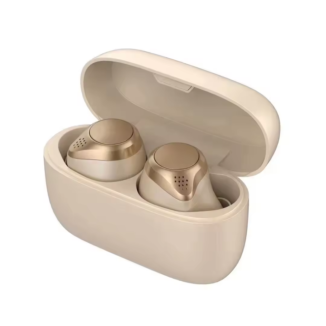 Elite 75t Bluetooth-oortelefoon in-ear 5.0 Verbeterde Bluetooth-headset TWS-sportheadset: Kaki