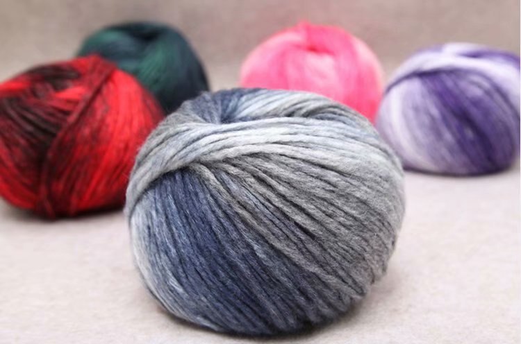 140g/ kuglegarn til strikning omkostningseffektiv høj filament uld plysgarn sweater hat tørklæde anti-pilling hækling