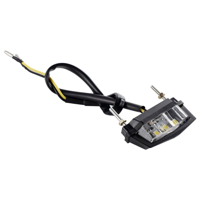 Luz LED para matrícula de motocicleta, 12V, para YAMAHA XMAX125 XMAX250 XMAX 400 X300 V-MAX 1700 VMAX1 SEROW225